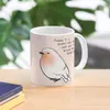 Mugs Day Bird Coffee Mug Kawaii Cups Original Breakfast For Glass