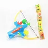 Freccia da tavolo Regalo Arco di plastica Volare Palla per bambini Tiro con l'arco Disco Tiro Tennis Sport all'aria aperta Caccia Giocattolo Fionda Ragazzo Pistola Kmsmd