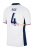 Chemise de football en Angleterre Bellingham Rashford Kane 2024 Euro Cup 2025 Soccer Jersey Team National Team Home White Away Purple Men Kids Kit Saka Rice Foden Shirts