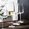 Wine Glasses Europe Crystal Glass Red Champagne Sparkling Bar Hotel Family Wedding Beverage L240323