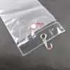 Stoi Freeshipping 20pc/partia PVC Paking Torba 12 cali 26 cala przezroczystą plastikową torbę opakowania włosów z przyciskiem i podłączeniem