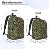 Sacs de rangement Camouflage sac à dos Elementary High School Student Bookbag Bookbag Men Women Daypack Voyage