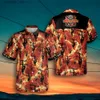 Chemises décontractées pour hommes style hawaïen 3d Prix Pink Piglet Summer décontracté en vrac Shirt Street Men L240320