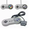 Игровые контроллеры Джойстики 16-битный контроллер ABS Геймпад для Super SNES System Console Control Pad