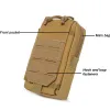 Wallets Outdoor Men's Tactical Waist Bag Waterproof Military Belt Waist Bag Molle Function Hunting Bag Nylon Mobile Wallet Travel Tool