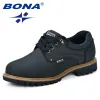 Sapatos Bona Moda Men Sapatos Casuais Autumnmen Flats Vaca dividida Male Oxfords Men Sapatos de couro Zapatillas Hombre Frete grátis