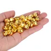 Party Supplies 100 PCS Liten Bell Jingle Bells Christmas Tree Decorations For Crafts Earrings DIY Vintage