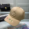 Designer Dames Caps Honkbalhoed Casual Zonbescherming Zonnehoed Geborduurde Zomermode Balpet Hoge Kwaliteit Klassieke Pet Trucker Hoeden 6.8 CRD2403236