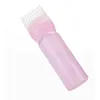 Storage Bottles Applicator Bottle Root Comb Hair Coloring Dyeing Dispensing Container