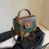 Designer Luxury Fashion Shoulder Bags Womens 2023 New Trendy High End Box Bag Fashion Versatile One Shoulder Crossbody Sydkorean Small Square Bag