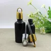 Storage Bottles 100ml Black Glass Bottle Essential Oil Liquid Serum Complex Recovery Dropper Gel Skin Care Cosmetic Packing