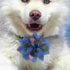 Abbigliamento per cani 10 pezzi Collari a fiori Papillon Accessori per collari Ciondoli per animali Costume da cucciolo