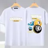 T-shirt da uomo a maniche corte 360 Catty New Summer, mezza casual in cotone da uomo oversize di tendenza ampia e versatile