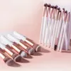 14 STKS Make-up Kwasten Set Oogschaduw Foundati Vrouwen Cosmetische Borstel Oogschaduw Blush Schoonheid Zachte Make Up Blending Gereedschap Tas H6Q6 #