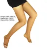 Женские носки, профессиональные колготки без пальцев для латинских танцев, сексуальные колготки в сеточку, эластичные женские эластичные сетчатые чулки с открытым носком