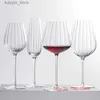 Wijnglazen Heldere optische prismaserie Kristallen wijnglas Geschenken voor huwelijksfeesten Glaswerk Drinkbeker Bordeaux Sherry Champagne Proeverijbeker L240323