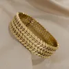 Bransoletka z bransoletki ze stali nierdzewnej Bangle Vintage Vintage Kształt stali nierdzewnej