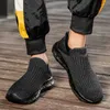 Casual Shoes Man Autumn Couple Socks Tennis High Quality Lightweight Thick Sole Fashion Black Mesh Sports Hiking