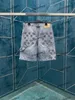 xinxinbuy Men designer Tee t shirt 2024 Italy emboss Letter jacquard denim short sleeve cotton women gray black white XS-2XL