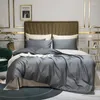 Sängkläder sätter lyxiga män sängen med tvillingbomull twill els täcker full glamour mjuk mysig jogo de cama duvet