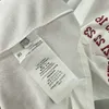 Magliette girocollo da uomo ricamate e stampate in stile polare, abbigliamento estivo con puro cotone da strada E3e2