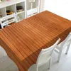 Table Cloth Branch Wood Plank Pattern Kitchen Rectangular Wedding Party Decoration Living Room Coffee Waterproof Tablecloth