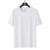 Cool Ice Silk Air Conditioning Clothes Breattable Kort ärm T-shirt Mens Snabbtorkning Elastisk stor sommar Ny halv mode G0PG