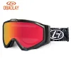 Goggles Obaolay Ski Lunettes de soleil Hiver Goggles extérieurs Snow Snowboard Lunets Snow Mothobile ANTIFOG UV400 LENS SKI FEMMES GO