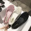 Flats Slippers For Women Ladies Free Shipping Summer Mesh Round Toe Low Prices Shoes Fashion Elegant Sweet Casual Sandals For Girls