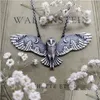 Pendentif Colliers Forest Whisper 925 Sterling Sier Rétro Exquis Mode Hibou Lune Collier Femmes Charme Fête Bijoux Accessoires Gif Dhunu