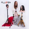 Stands Plussign Pruik Stand Verstelbare Statief Standhouder Mannequin Hoofd Statief Kappers Training Hoofdhouder Haar Training Tool