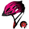 Rowerboy Cycling Rower Helmet Ultralight Intergrallymolded Mountain Road Helmy bezpieczeństwa rowerowego z tylnym światłem 240312