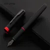 Qualidade de luxo jinhao 75 metal preto vermelho caneta fonte escritório financeiro estudante escola papelaria suprimentos canetas tinta 240320