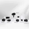 Têtes ZHIYUN Crane M3 stabilisateur de poche cardan pour caméra d'action sans miroir pour Gopro Sony Canon Nikon iPhone PK lisse X