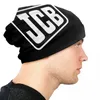 Basker jcb skallies beanies caps mode vinter varma kvinnor män stickade hattar vuxna unisex motorhuven