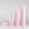 Bouteilles de stockage 100 pièces 60/80/100ml, flacon pulvérisateur de parfum rechargeable, conteneurs cosmétiques vides, atomiseur rose pour femmes