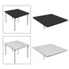 Table Cloth 90Cmx90cm Square Fitted Cover Washable Polyester Stretchable For
