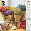 Dekorative Blumen, natürliche Mischung, Schleierkraut, Blumensträuße, Hochzeitsfeier, Dekoration, getrocknetes Schleierkraut, Valentinstagsgeschenk, künstliche Pflanze, Heimdekoration