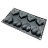 Baking Moulds Heart Shape Silicone Mold For Cake Dessert Mousse Ice Jelly Decoration Chocolate Candy Pastry Mould Bakeware