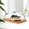 Dijksiesets van huishoudelijke dessertlade Cake Pan Makte Bord Glass Western Butter