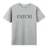 Kadın T-Shirt Sıcak Satış Japon Tarzı Lüks Marka Pamuk O yaka Mektup Baskılı Desen T-Shirt 2023 Yaz Harajuku Kadınlar Kısa Kollu T-Shirt 240322