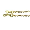Keychains Fine Brass Wallet Jean Byxor Kedjor Japan Bolt Lock Spring Swivel Clasp Italiensk Flat Cross Link Chain Gift For Friend