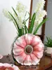 Vasi Fiore di pesco rosa in stile europeo Vaso in ceramica di lusso di fascia alta Decorazione Soggiorno Disposizione floreale campione