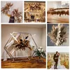 10Pcs Tall 80cm Boho Decor Large Dried Pampas Grass for Vase Filler Farmhouse Home Party Wedding DecorPompas Floral Arrangement 240309