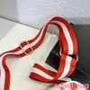 C Print Kameratasche Kirsche Umhängetaschen für Frauen Designer Braune Geldbörse Kette CrossBody Lederhandtaschen Geldbörse