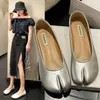 Buty swobodne Spring Women Sandals Split Stope Mary Jane Flats Pumps Pumps Kobieta retro vintage dziewczyna codzienna nowość