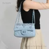 Designer Bag Tote Bag Korean Version doftkedja 2023 Sommar Nya kvinnors lilla färska märke axel dopamin crossbody väska
