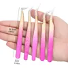 eyel Tweezers Kit Stainl Steel Accurate 3d Volume Fan Eyebrow Tweezer N-magnetic L Extensi Accories Makeup Tools Y2oO#