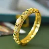 Bangle Natural Hetian Jade Gemstone Accessories For Women Charms Bracelet Luxury Gold Plated