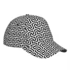 Ankomst baseball cap grekisk nyckel slingrande antik motiv outfit unisex stil lastbil hattar klassisk hatt gåva 240319